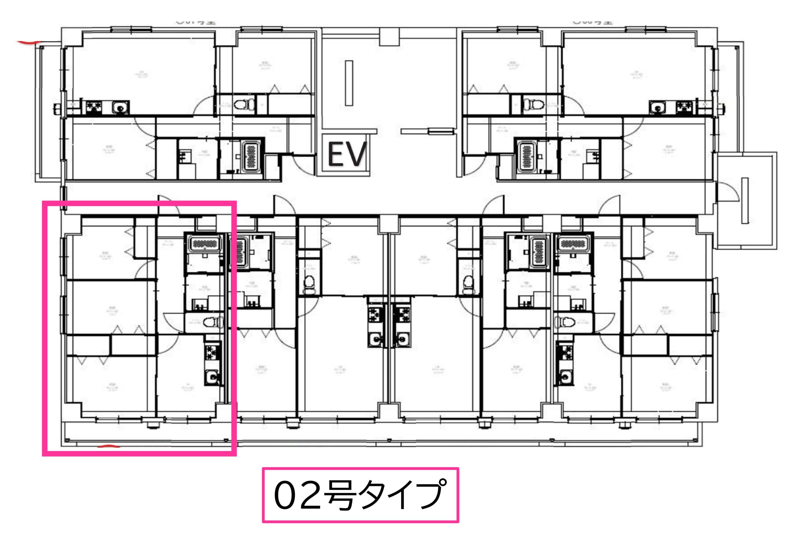 【新築】（仮称）伊倉本町新築マンション　０２号タイプ